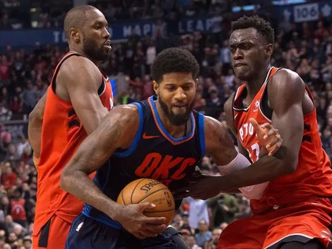 Qué canal transmite Toronto Raptors vs Oklahoma City Thunder por la NBA
