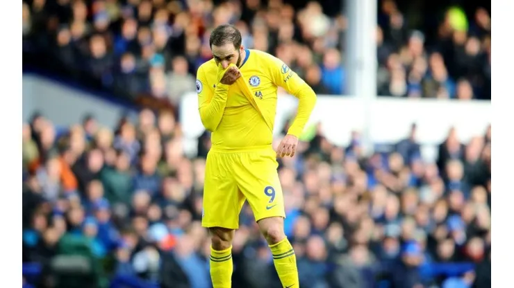 SIN FUTURO. Higuaín no encaja en los planes de Chelsea pero tampoco en los de Juventus (Foto: Getty).