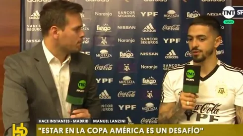 Lanzini declaró como un hincha de River más y no dejó dudas de lo que quiere para su futuro