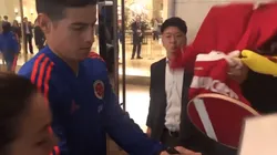 Como una estrella de rock: James Rodríguez enloquece a la gente de Japón