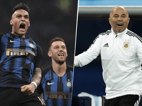 Sampaoli, escuchá un poquito: Lautaro Martínez lo aplicó en vivo y en directo