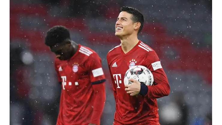 Finalmente, la vida le sonríe a James: su hat-trick lo puso en la órbita de un gigante