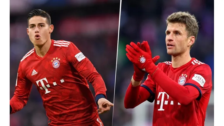 Rendido a sus pies: Thomas Müller llenó de elogios a James Rodríguez