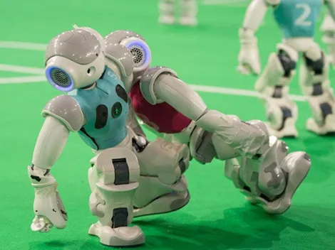 Crearon un robot con el escudo de River y los hinchas se volvieron locos