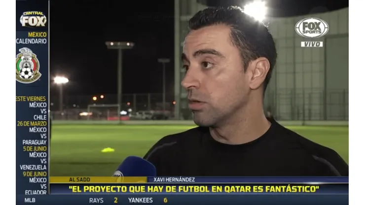 Xavi habló del Tri y apoya el proyecto del Tata Martino: "México tiene todo"