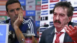 La Volpe trató de "traicionero y mala leche" a Lionel Scaloni