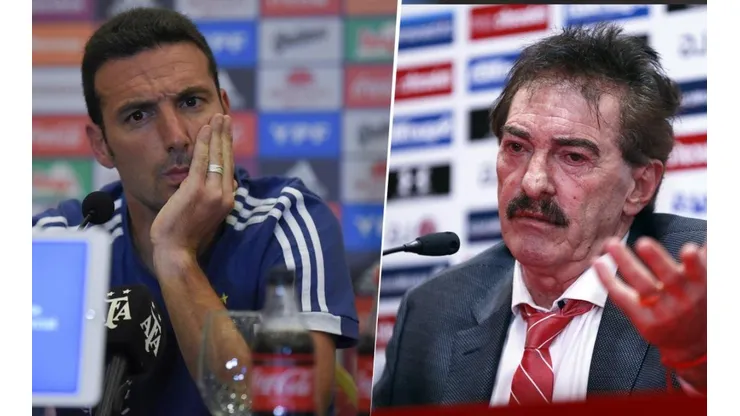 La Volpe trató de "traicionero y mala leche" a Lionel Scaloni