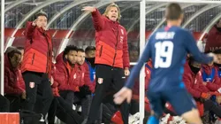 Foto de Ricardo Gareca, entrenador de Perú.