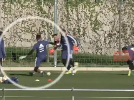 ¡Ganó River! Armani desparramó a Andrada en el entrenamiento de Argentina