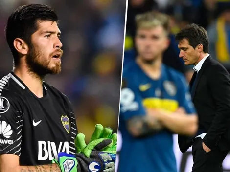 El palo de Agustín Rossi a Guillermo cuando le preguntaron por la llegada de Andrada