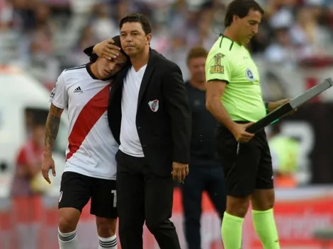 No lo deja solo: Gallardo contó cómo es su relación con Quintero tras la lesión