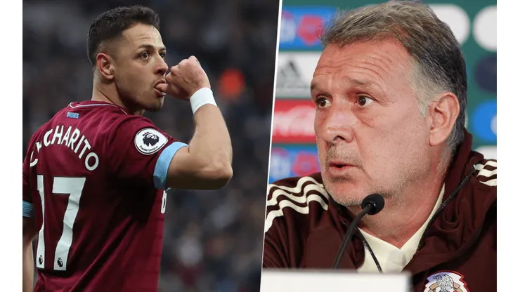 Martino y Chicharito podrían tener un problema.
