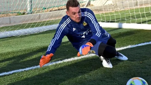 Armani gana la pulseada en el arco de la Selección Argentina