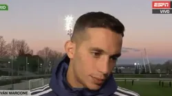 Foto de Ivan Marcone, jugador de Boca.
