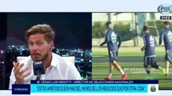 Vignolo le hizo una pregunta a Menotti y se terminaron cruzando al aire: "Pollo, no lo esperaba de vos"