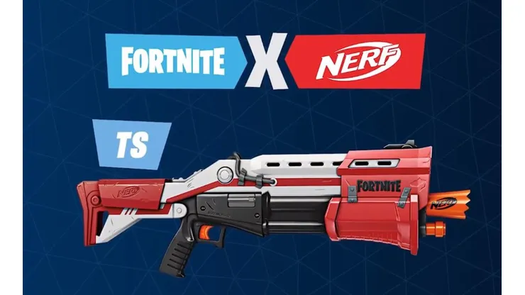 Hasbro lanza un arma de Fortnite de juguete: el Nerf TS Blaster