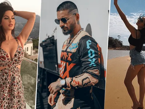 Maluma pone celosa a su novia con una foto con Becky G y ella le deja un comentario en Instagram