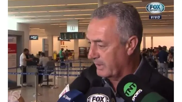 Rivales no enemigos: Alfaro bancó con todo a Gallardo ante la Conmebol