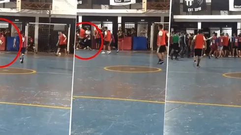 Foto de Ricardo Centurión en el partido.