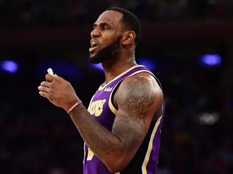 Se asustó: LeBron James tuvo el peor cuarto de su carrera en la derrota ante los Knicks