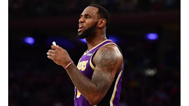 Se asustó: LeBron James tuvo el peor cuarto de su carrera en la derrota ante los Knicks