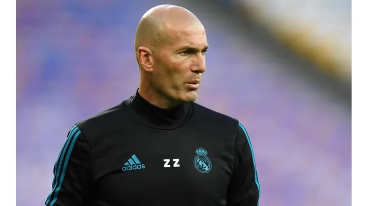 Zinedine Zidane, entrenador de Real Madrid.