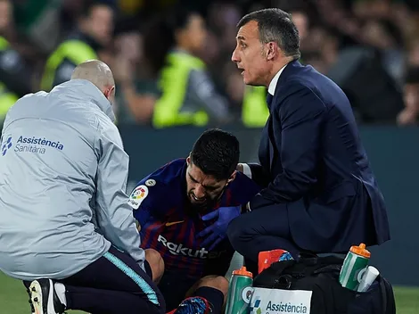 Malas noticias para Luis Suárez, Barcelona y Uruguay