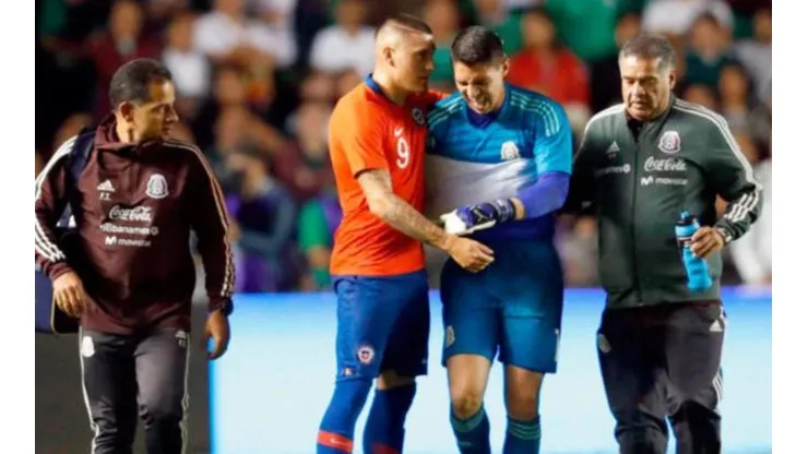Nico Castillo le echó pimienta a la previa de México - Chile