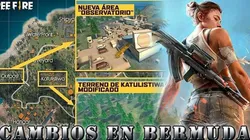 Free Fire: Cambios en el mapa de Bermuda