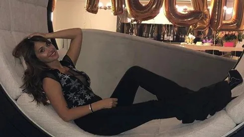 Antonella Roccuzzo subió una imponente foto de "Hulk" posando para la cámara