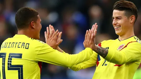 Tiene su apoyo: el mensaje de James Rodríguez a Quintero por su lesión