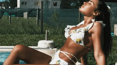 Mina Bonino empieza a ser la nueva musa del Santiago Bernabéu