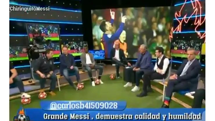 Roncero tiene dudas de la grandeza de Messi en Champions League
