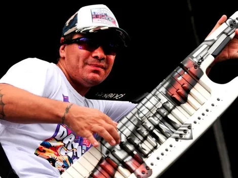 Pablo Lescano subió una foto épica en pleno show: "Háblame de amor"