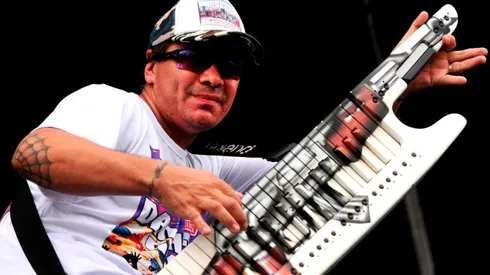 Pablo Lescano subió una foto épica en pleno show: "Háblame de amor"