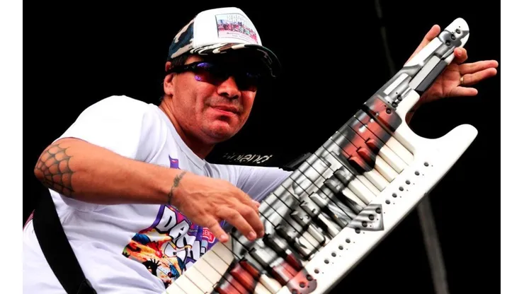 Pablo Lescano subió una foto épica en pleno show: "Háblame de amor"