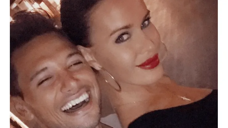 Natalie Weber le hizo un pedido a Mauro Zárate en el día de su cumpleaños