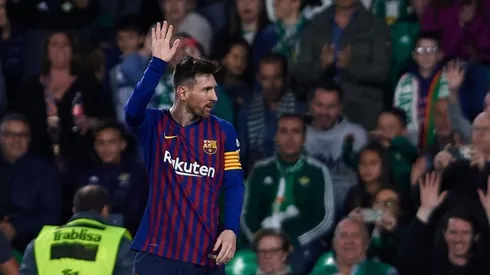 Messi y su agradecimiento para el Betis.