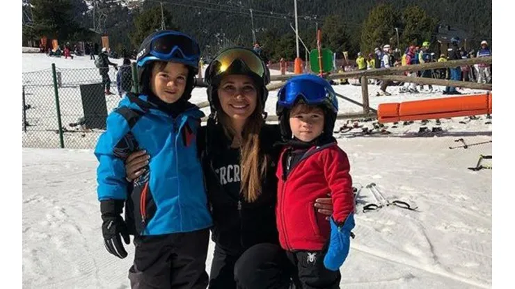 Antonella Roccuzzo subió la foto más tierna de Mateo con su "primito"