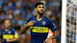 Lisandro López volvió a aparecer de cabeza.