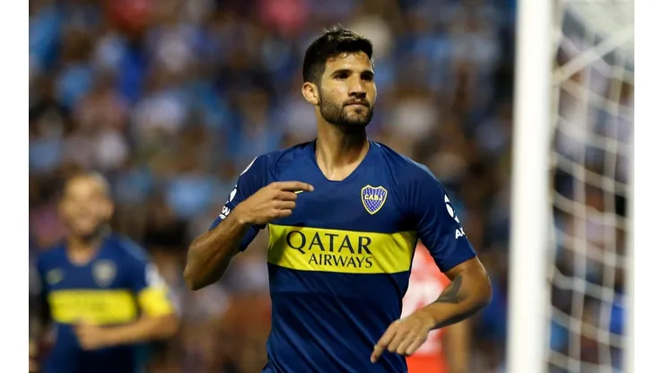 Lisandro López volvió a aparecer de cabeza.