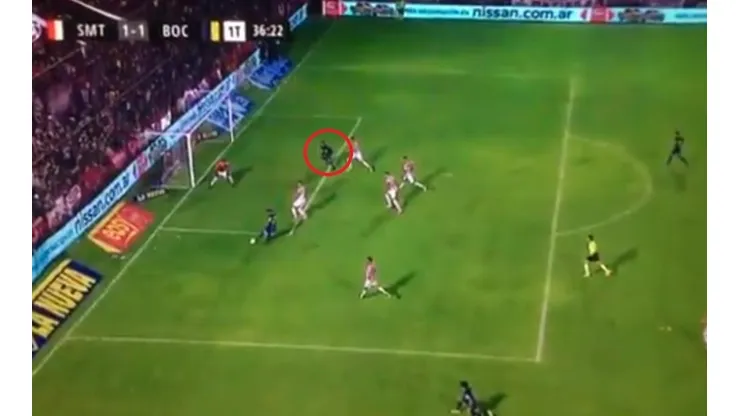 El gol de Ramón Ábila.