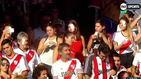 Los hinchas de River y un crudo recibimiento para PP8.