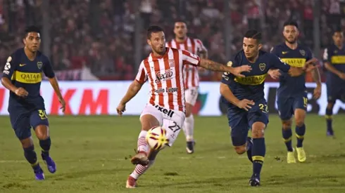 Pons marcó el último gol en esta etapa del Santo en Primera. (Foto: La Gaceta)