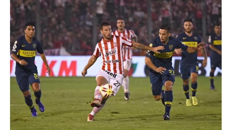 Pons marcó el último gol en esta etapa del Santo en Primera. (Foto: La Gaceta)