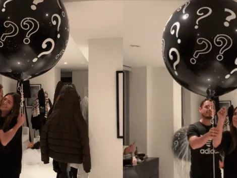 Con un emocionante video, Chicharito reveló el sexo del hijo que tendrá junto a Sarah Kohan