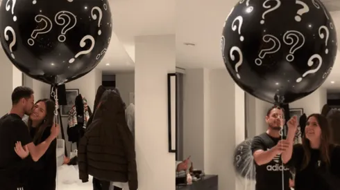 Con un emocionante video, Chicharito reveló el sexo del hijo que tendrá junto a Sarah Kohan