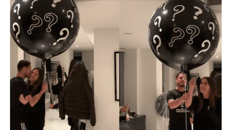 Con un emocionante video, Chicharito reveló el sexo del hijo que tendrá junto a Sarah Kohan