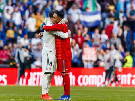 Todo en orden: Sergio Ramos posteó junto a Keylor Navas con un mensaje para Real Madrid