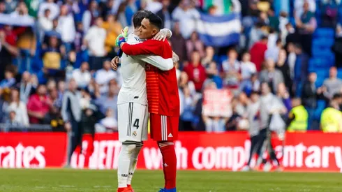 Todo en orden: Sergio Ramos posteó junto a Keylor Navas con un mensaje para Real Madrid